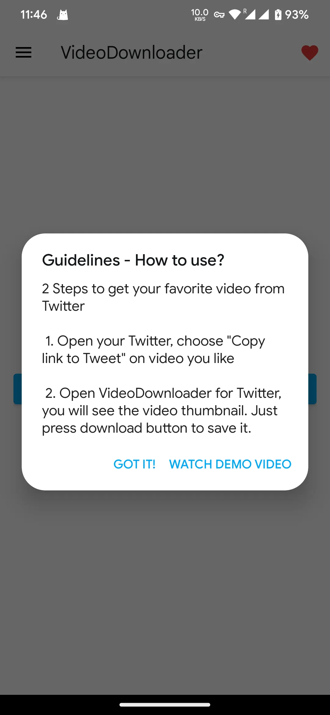 Video Downloader for Twitter | Indus Appstore | Screenshot