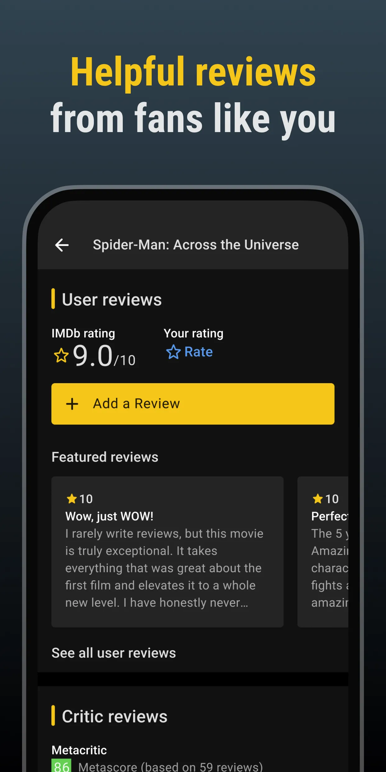 IMDb: Movies & TV Shows | Indus Appstore | Screenshot
