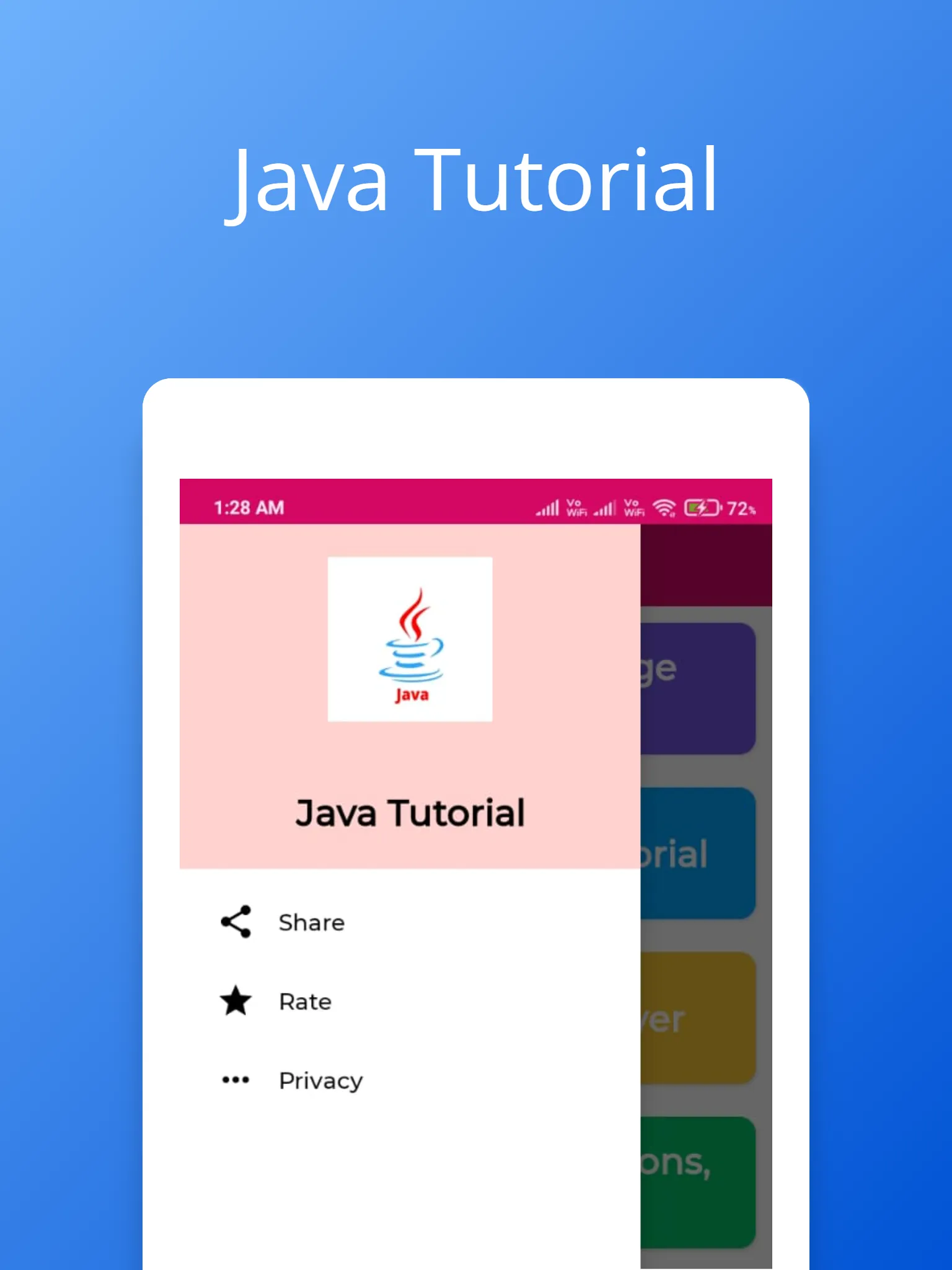 Java Tutorial | Indus Appstore | Screenshot