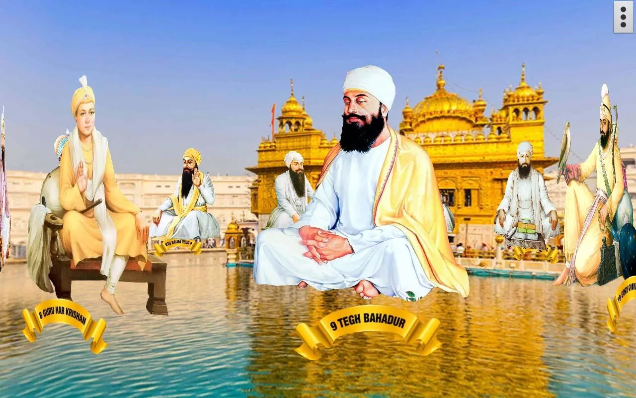 10 Sikh Gurus Live Wallpaper | Indus Appstore | Screenshot