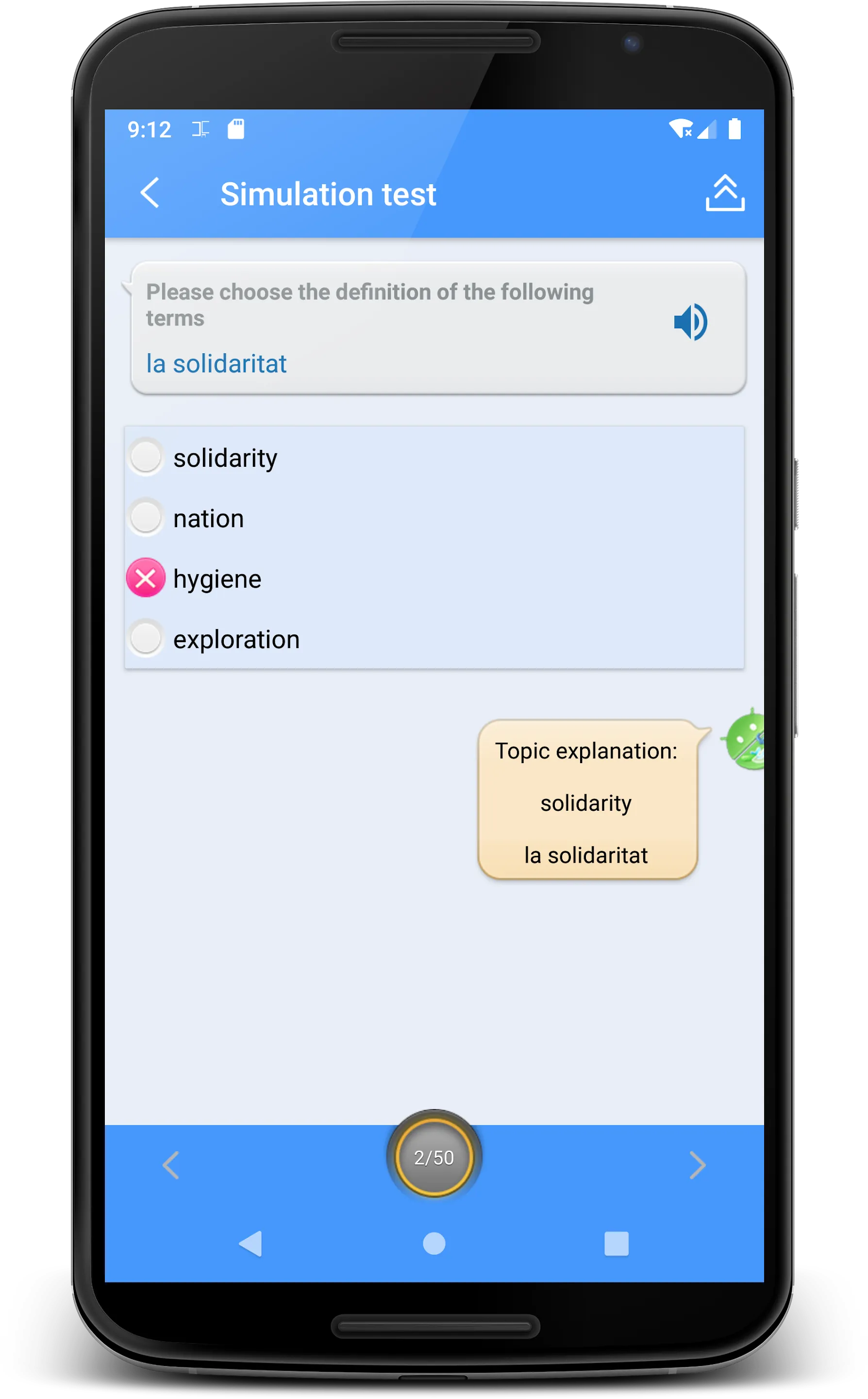 Learn Catalan phrases | Indus Appstore | Screenshot