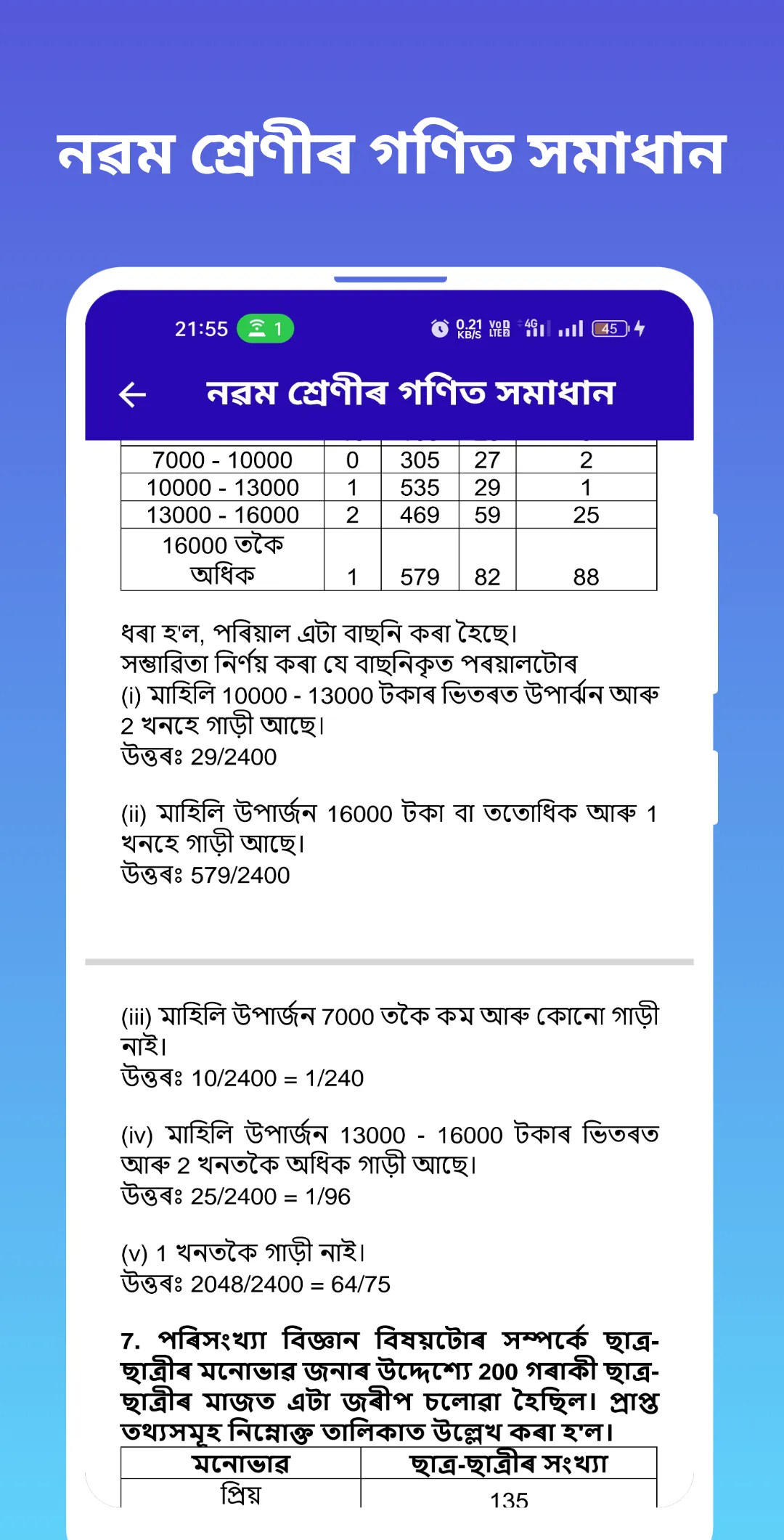 Assamese Class 9 Math Solution | Indus Appstore | Screenshot