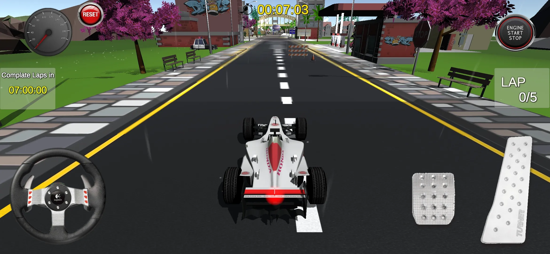 Orcan Car Race | Indus Appstore | Screenshot