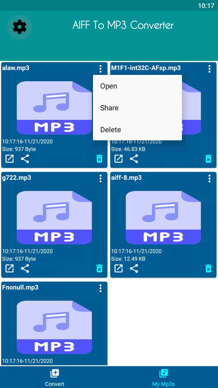 Convert AIFF to MP3 | Indus Appstore | Screenshot