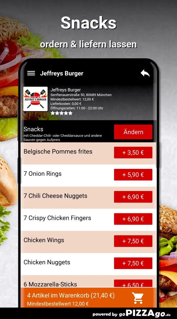 Jeffreys Burger München | Indus Appstore | Screenshot