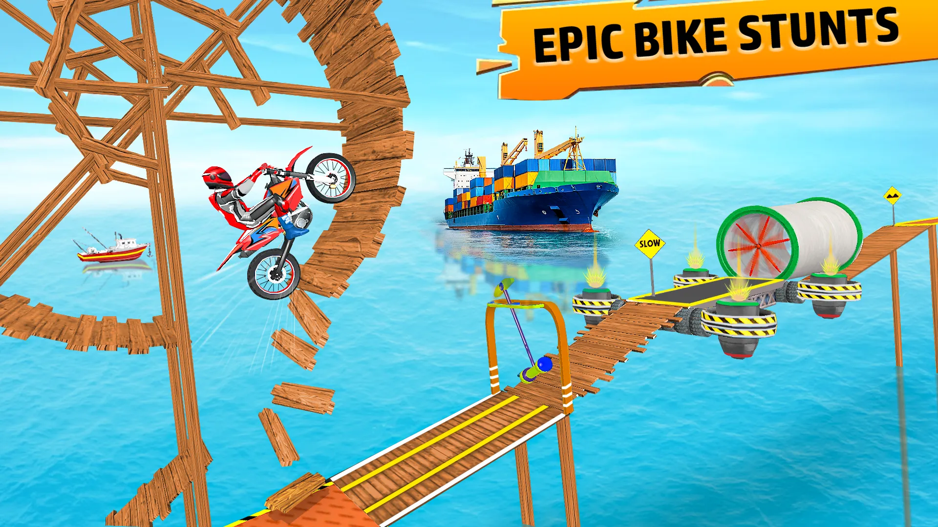 Stunt Bike Race: Bike Games | Indus Appstore | Screenshot
