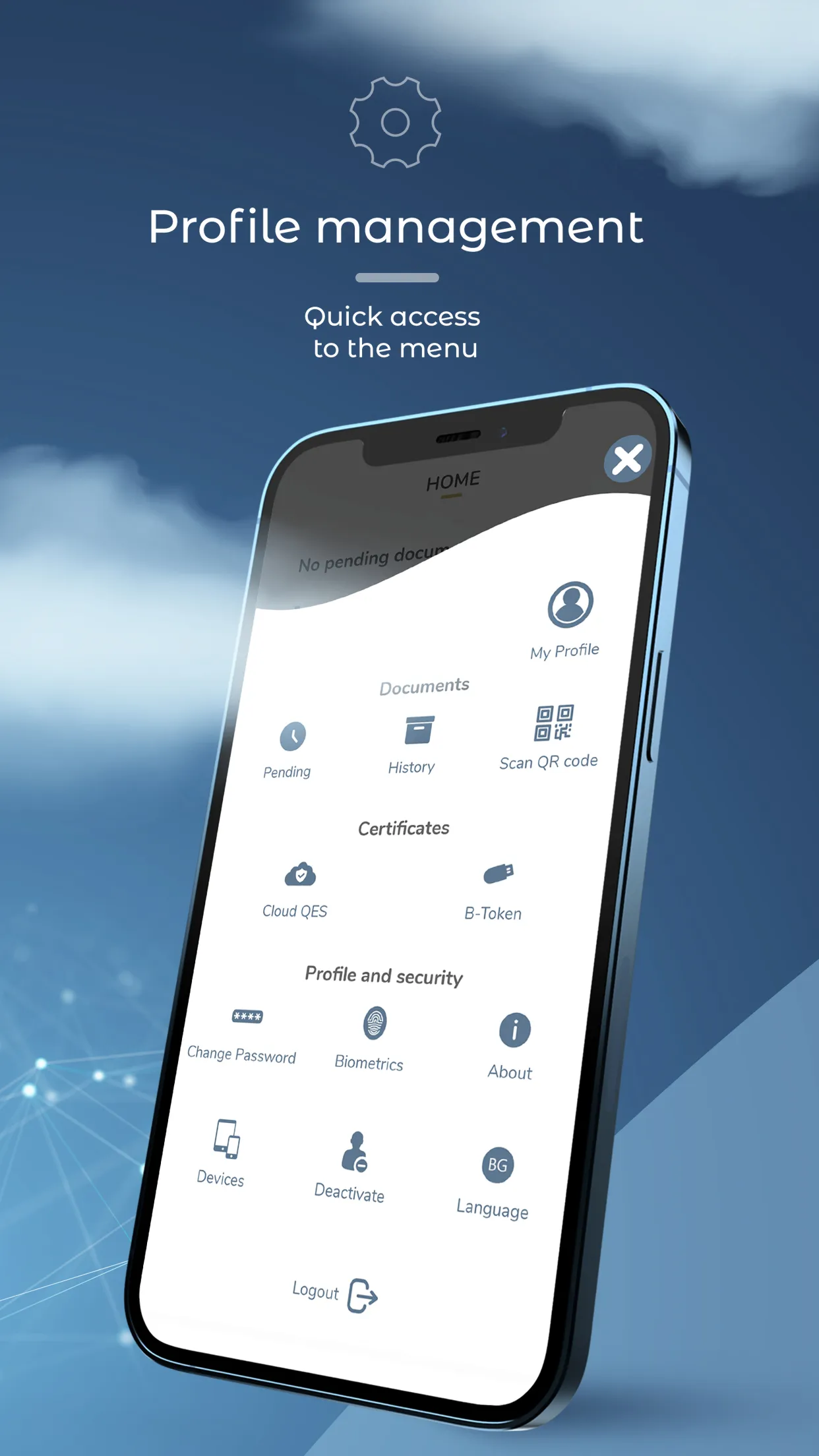 B-Trust Mobile | Indus Appstore | Screenshot