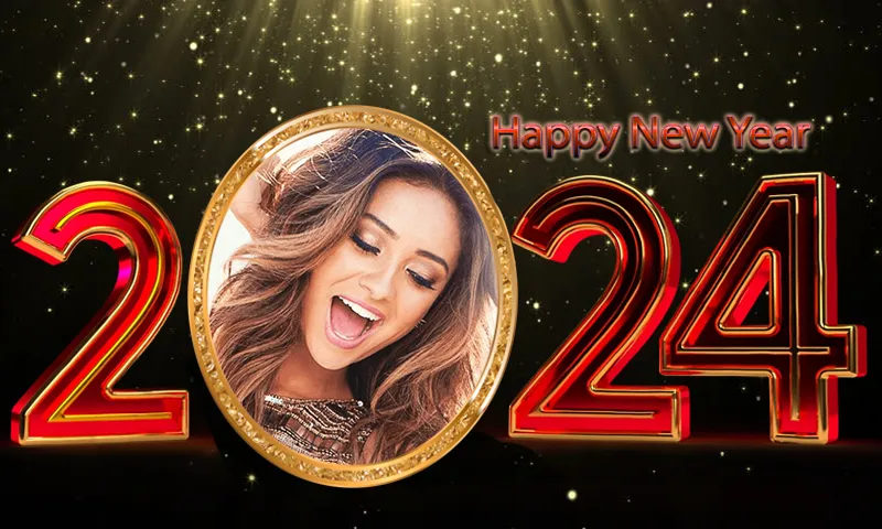 New year photo frame 2024 | Indus Appstore | Screenshot