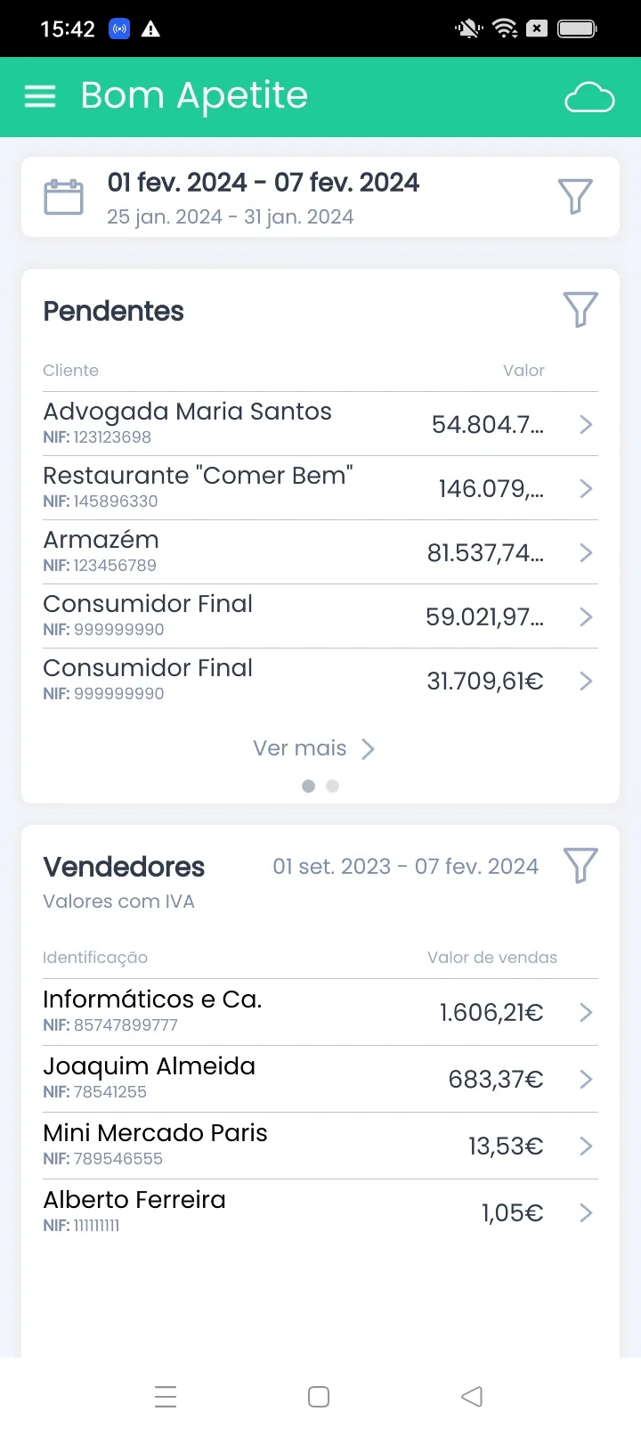 Moloni Manager | Indus Appstore | Screenshot