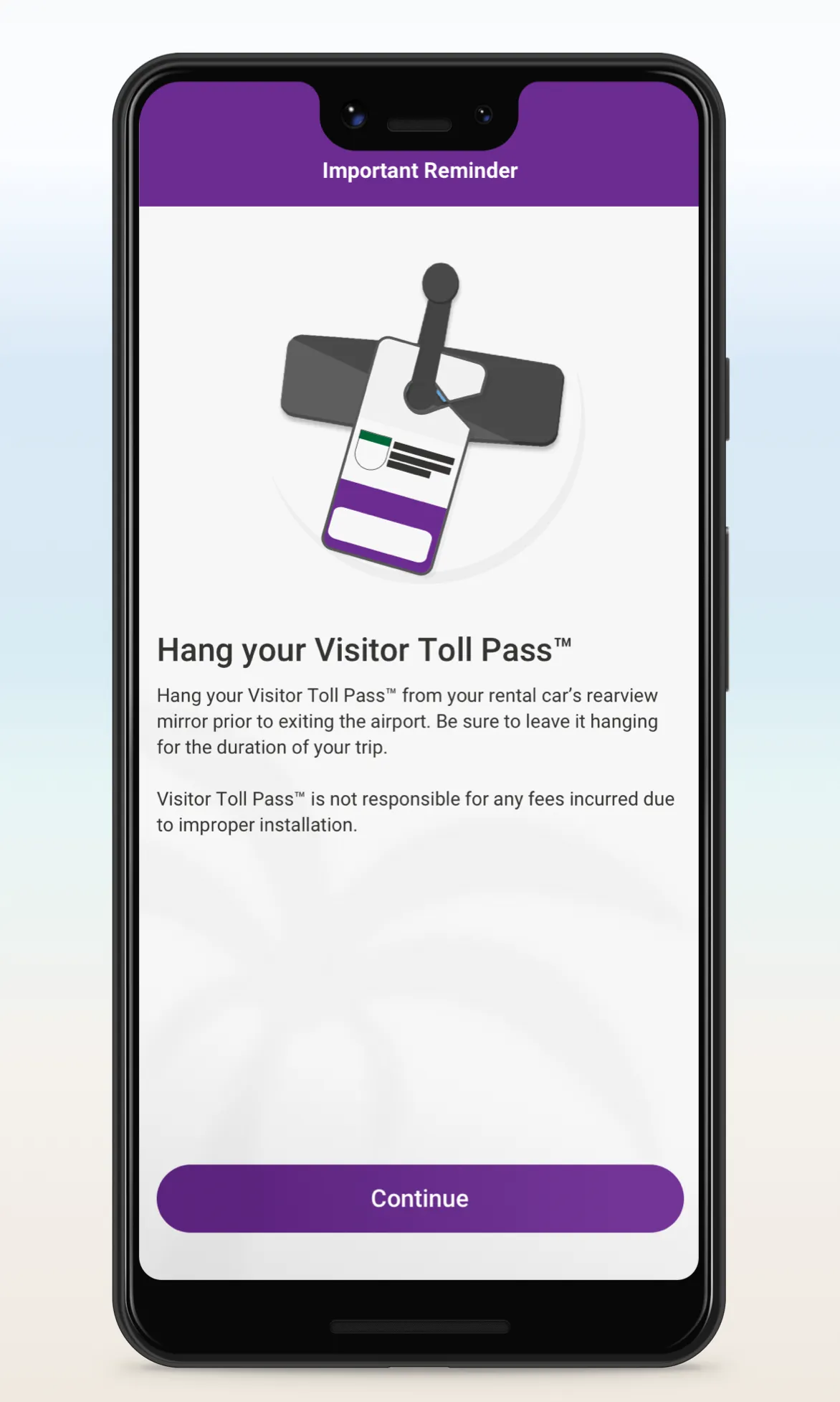 Visitor Toll Pass | Indus Appstore | Screenshot