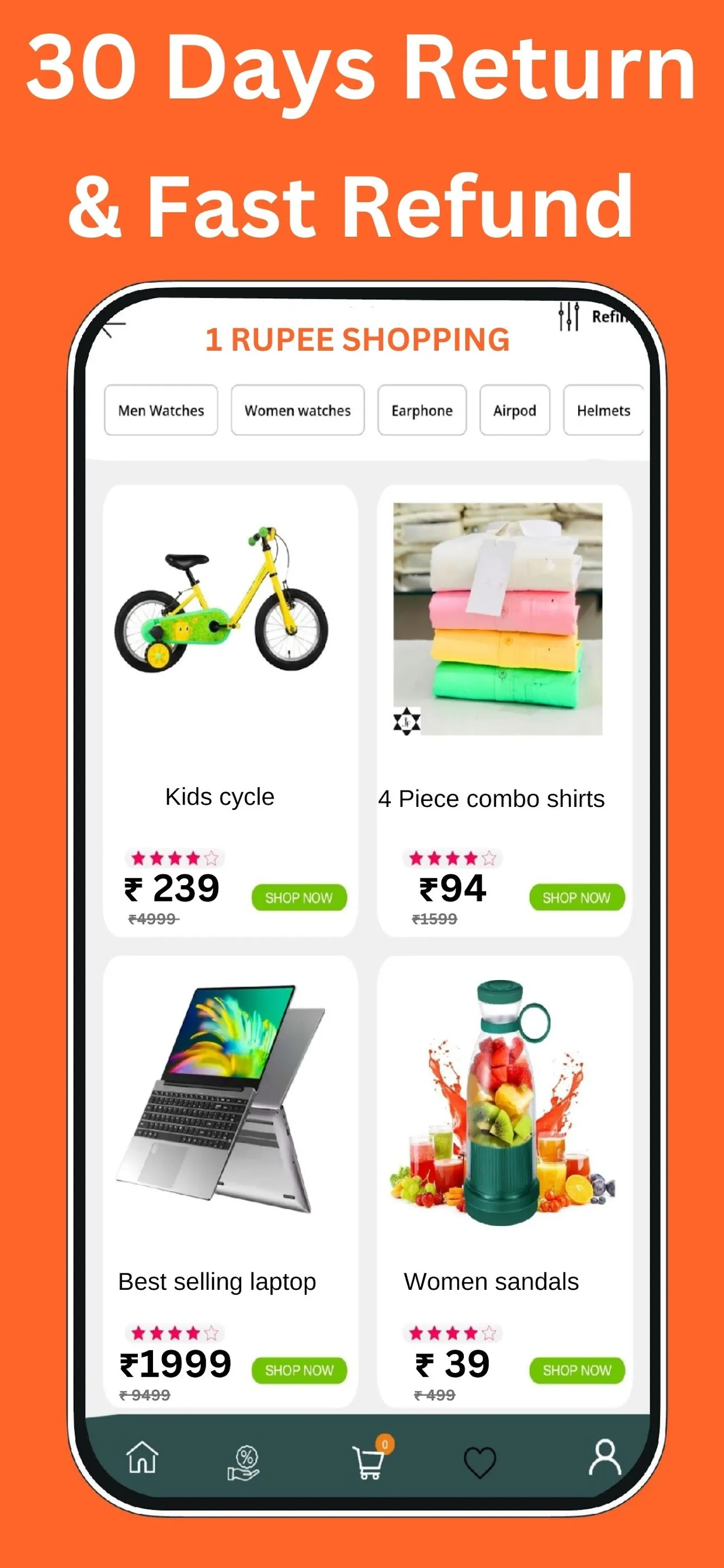 Wholesale Price Shopping App | Indus Appstore | Screenshot