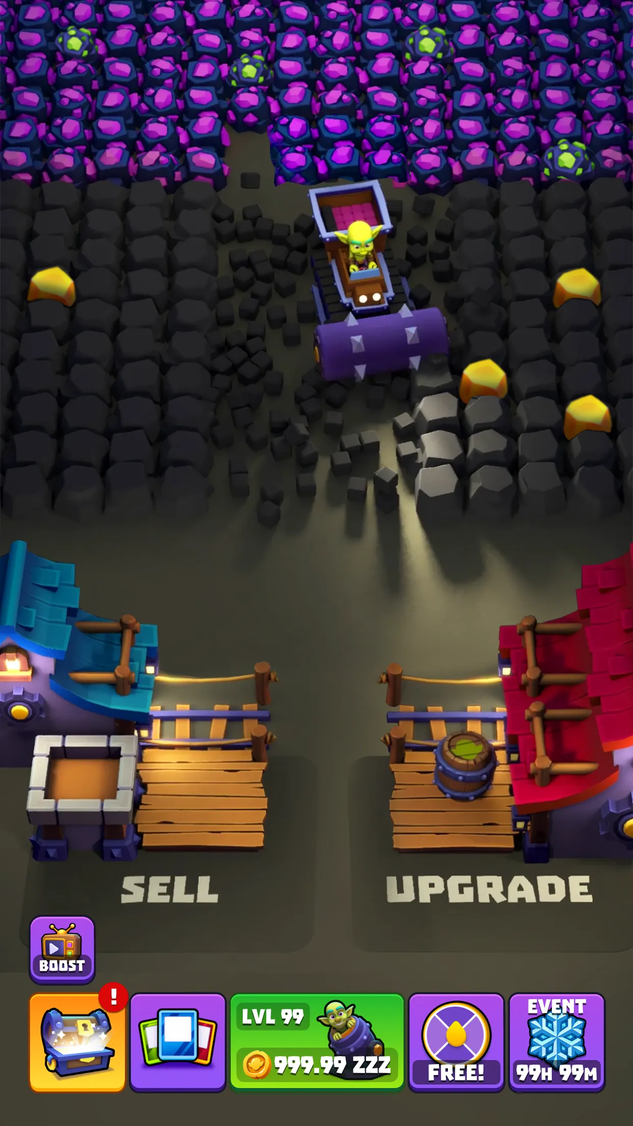 Gold & Goblins: Idle Merger | Indus Appstore | Screenshot