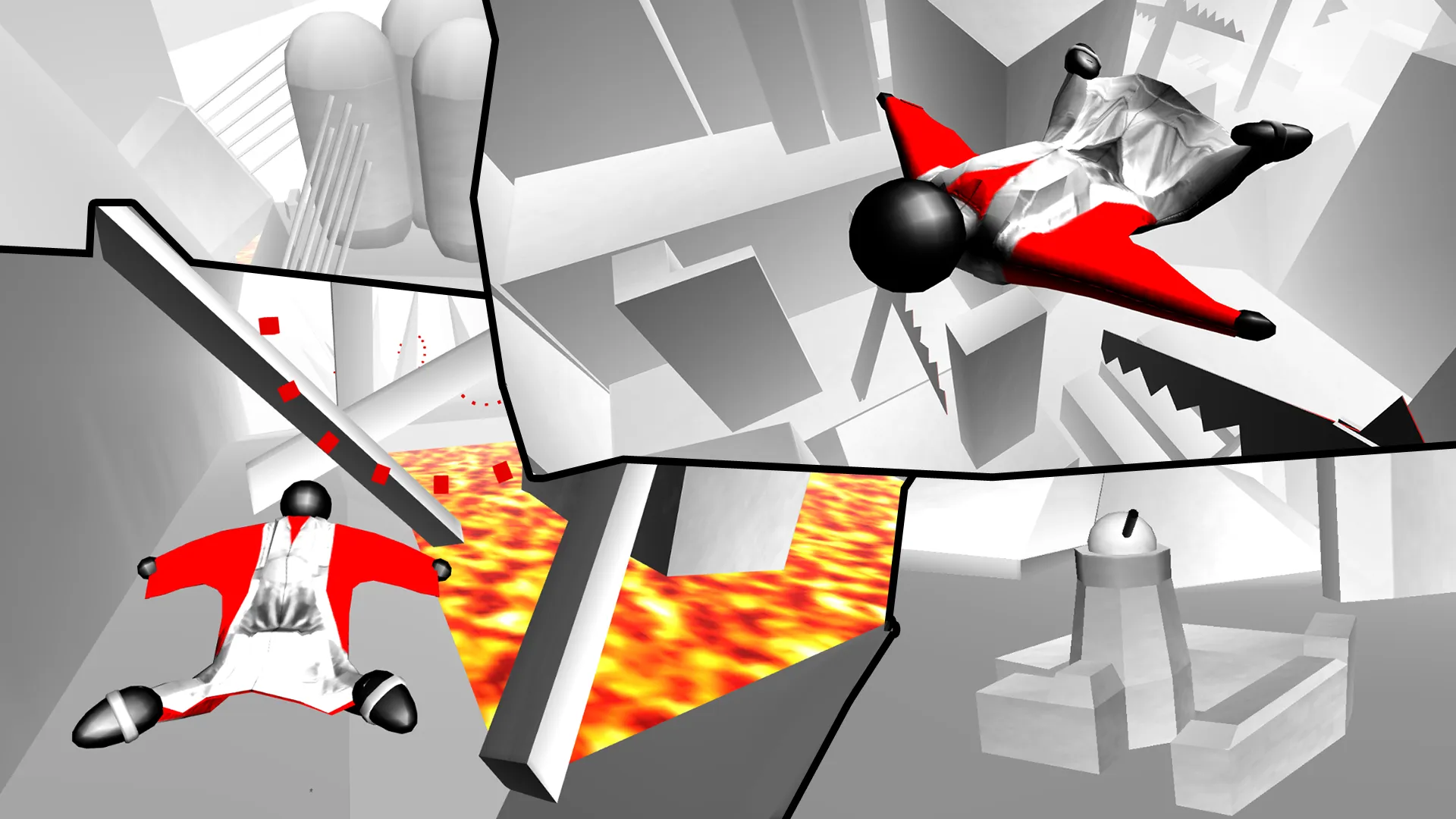 Stickman 3D Wingsuit | Indus Appstore | Screenshot