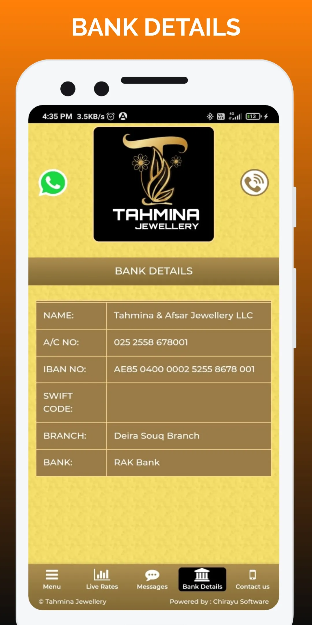 Tahmina Jewellery | Indus Appstore | Screenshot