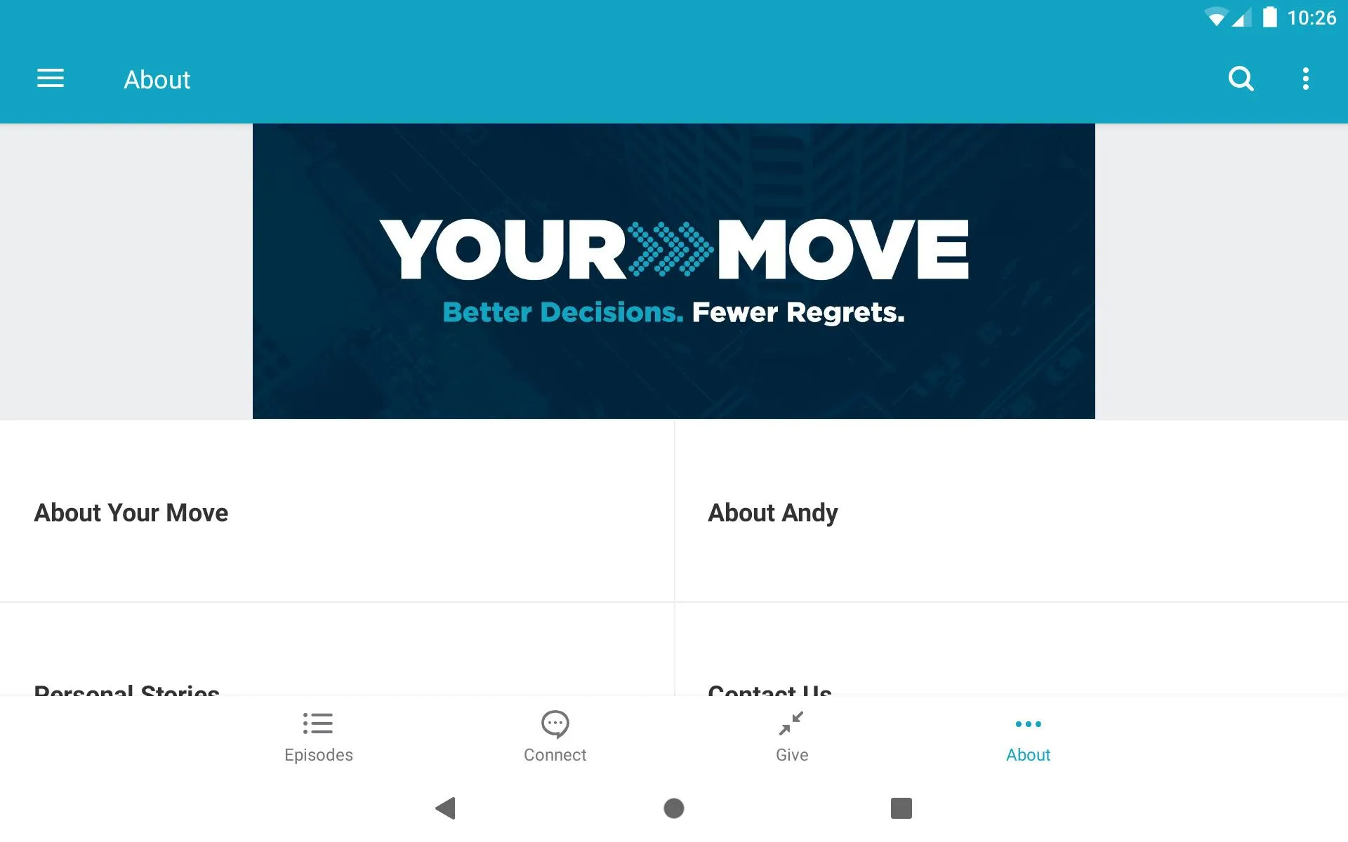 Your Move With Andy Stanley | Indus Appstore | Screenshot