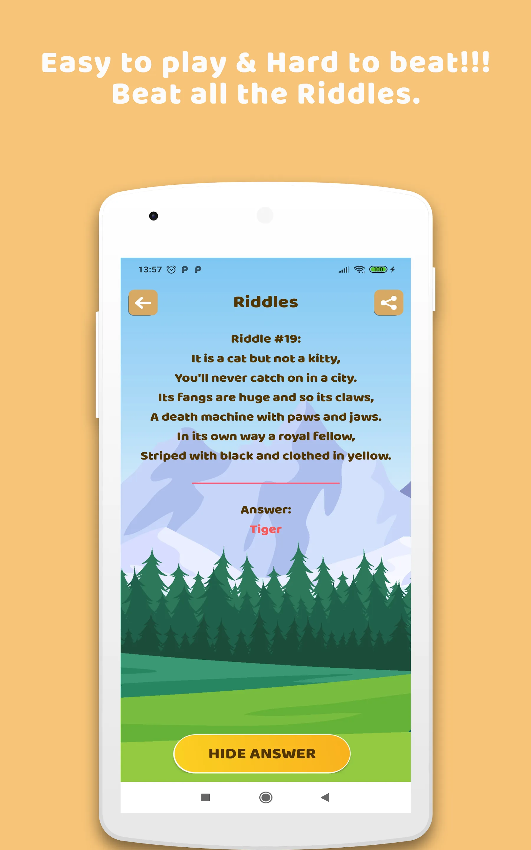 Word Riddles - Fun Puzzle Game | Indus Appstore | Screenshot