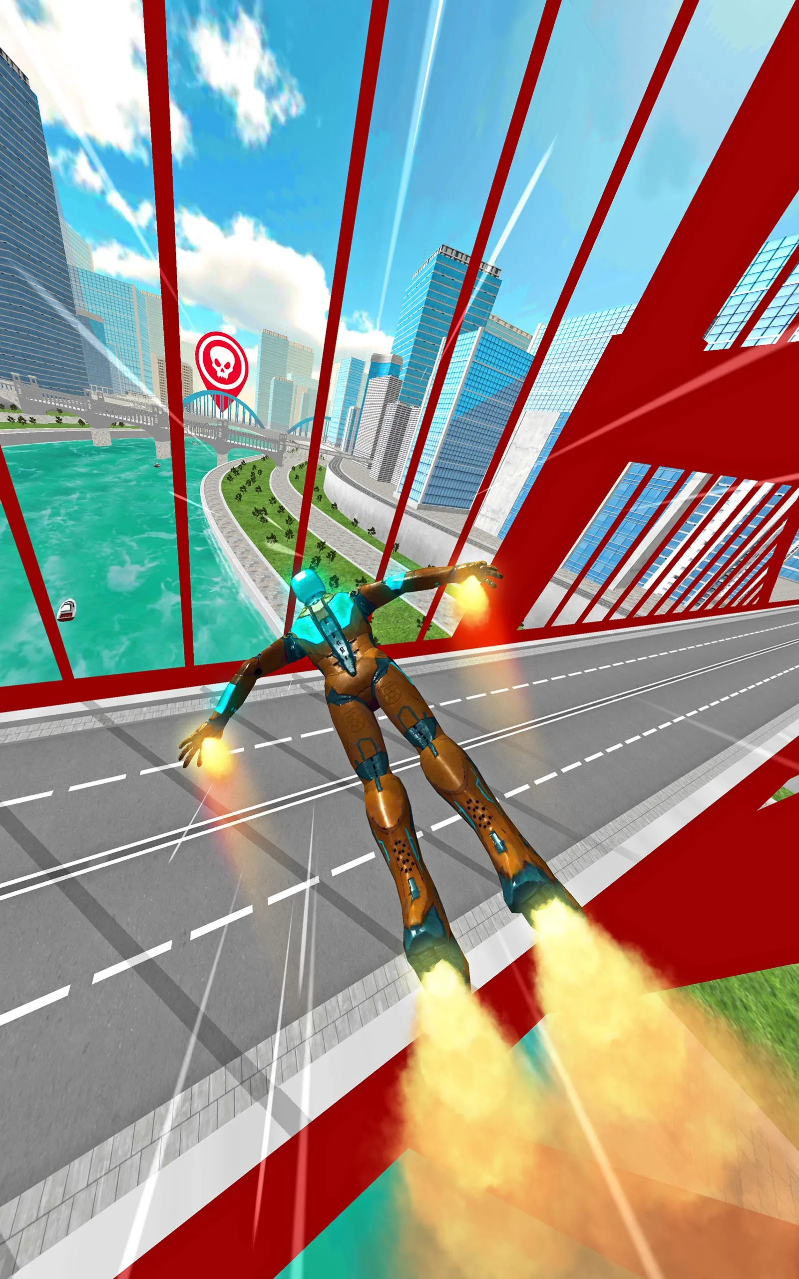 Super Hero Flying School | Indus Appstore | Screenshot