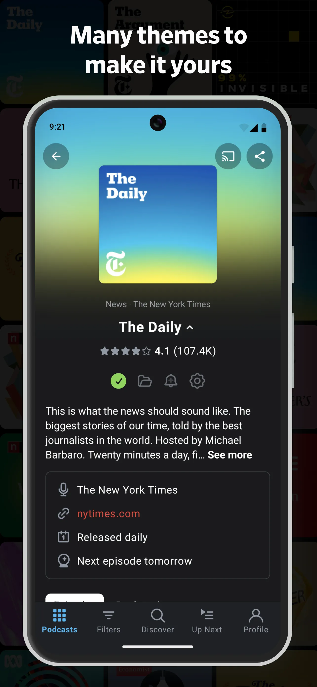 Pocket Casts - Podcast App | Indus Appstore | Screenshot