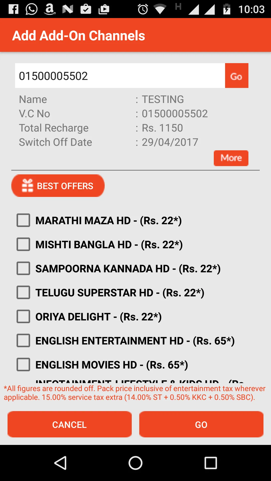 DishTV BIZ | Indus Appstore | Screenshot