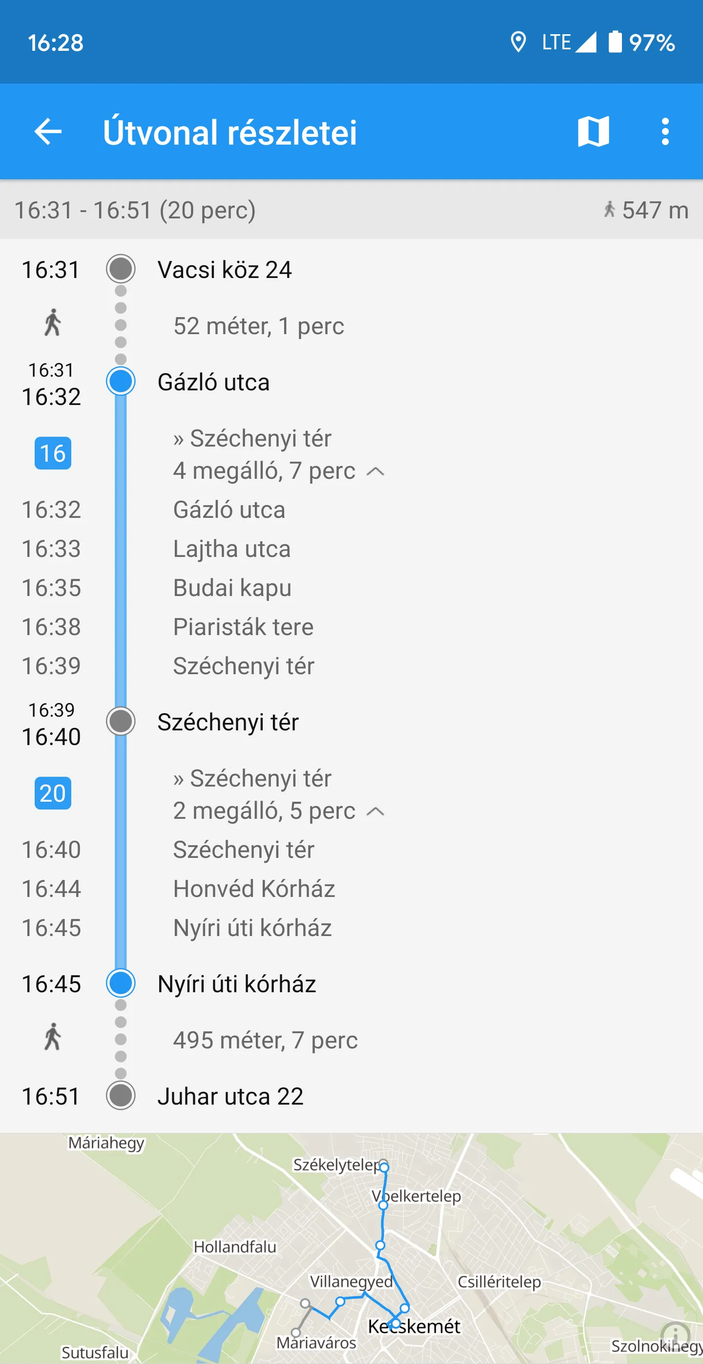 Kecskeméti Menetrend | Indus Appstore | Screenshot