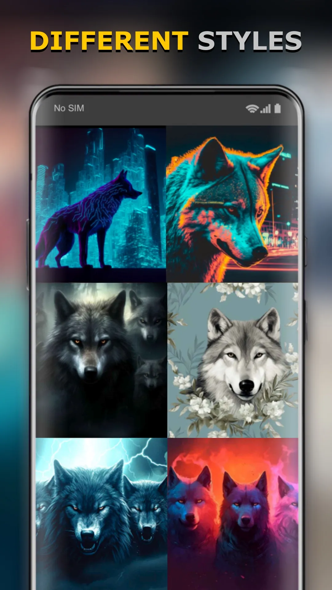 Wolf Wallpaper HD: Backgrounds | Indus Appstore | Screenshot