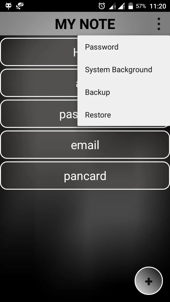 Black Note Notepad Notes | Indus Appstore | Screenshot