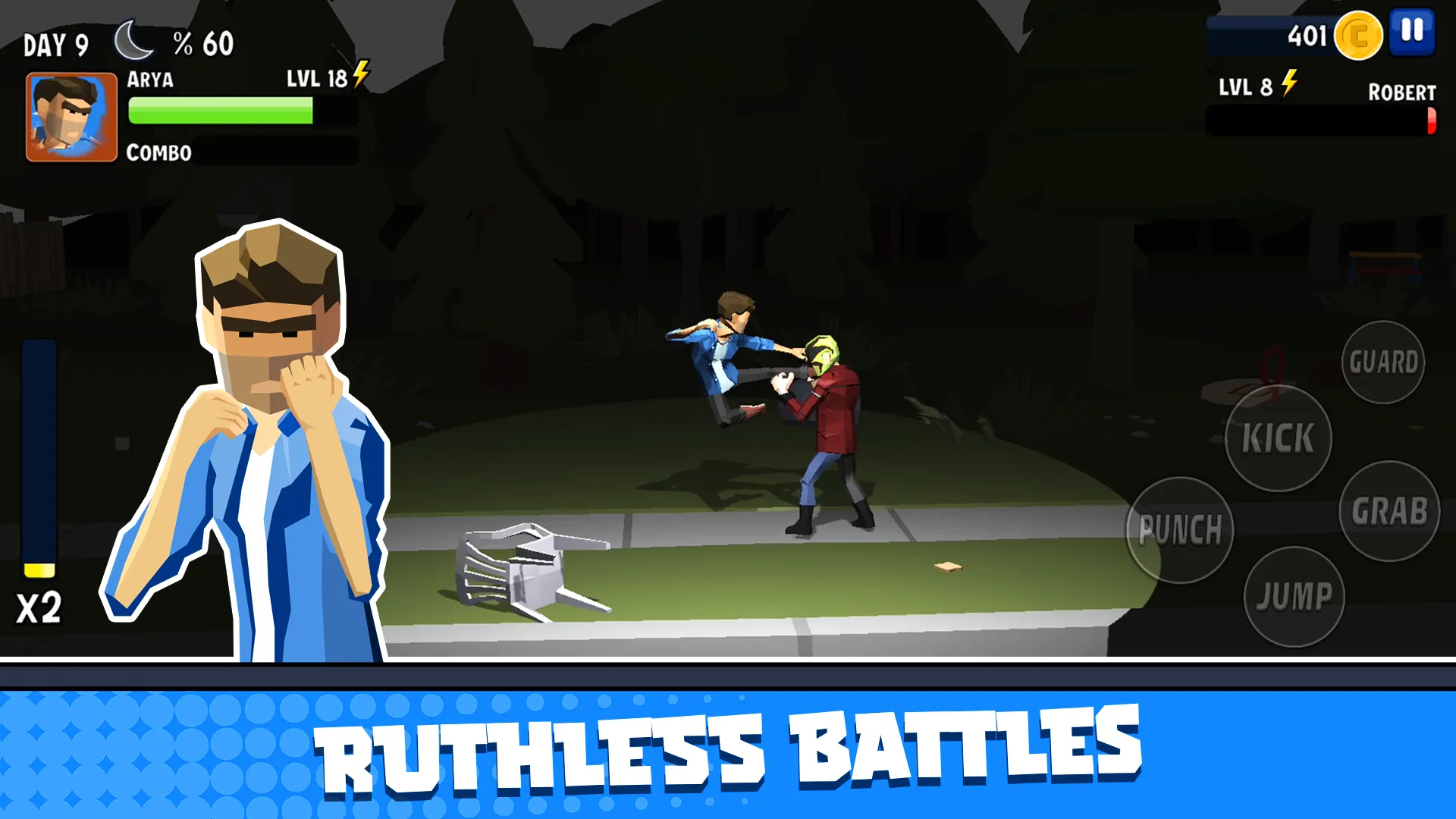 City Fighter vs Street Gang | Indus Appstore | Screenshot