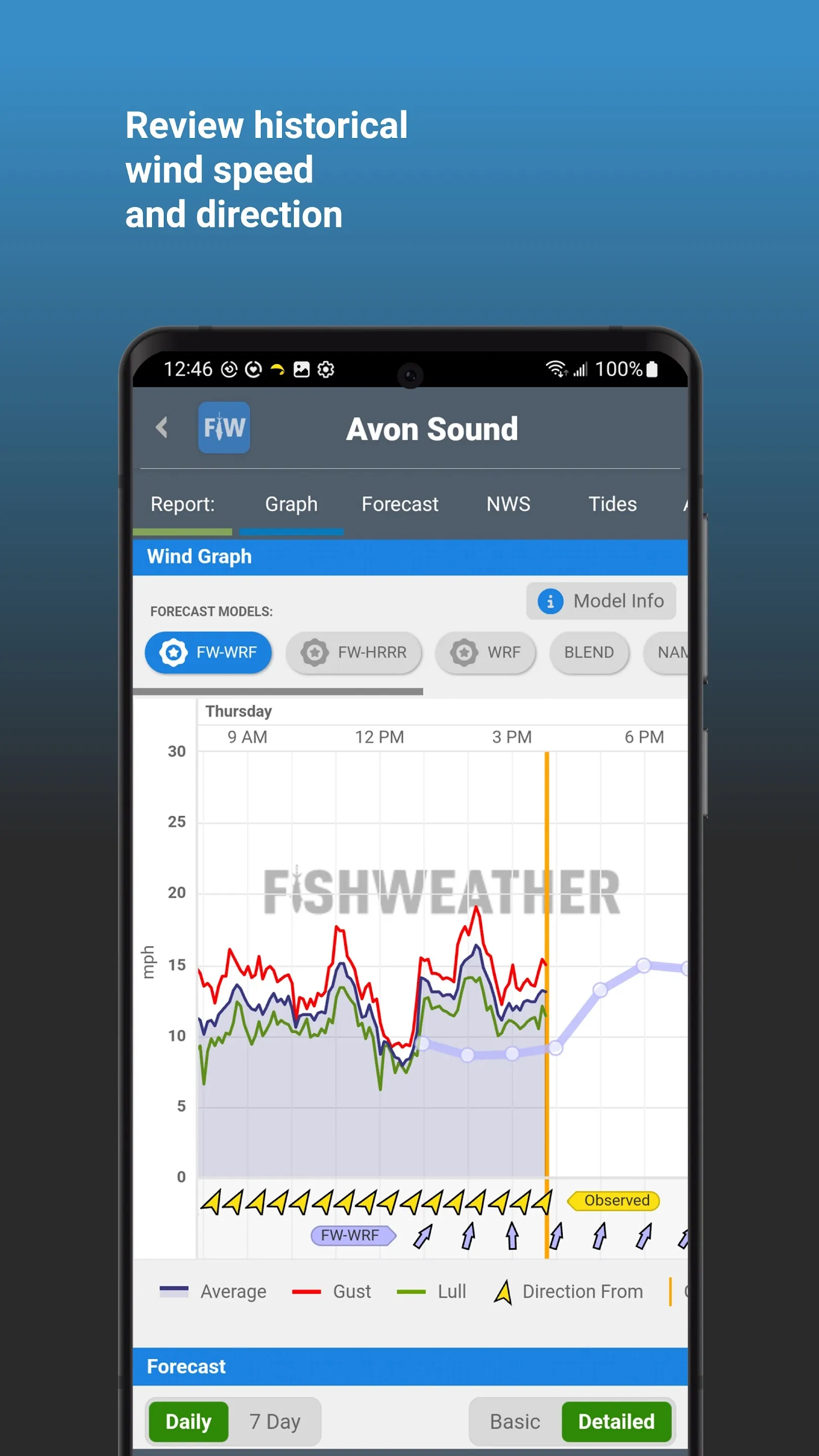 FishWeather: Marine Forecasts | Indus Appstore | Screenshot