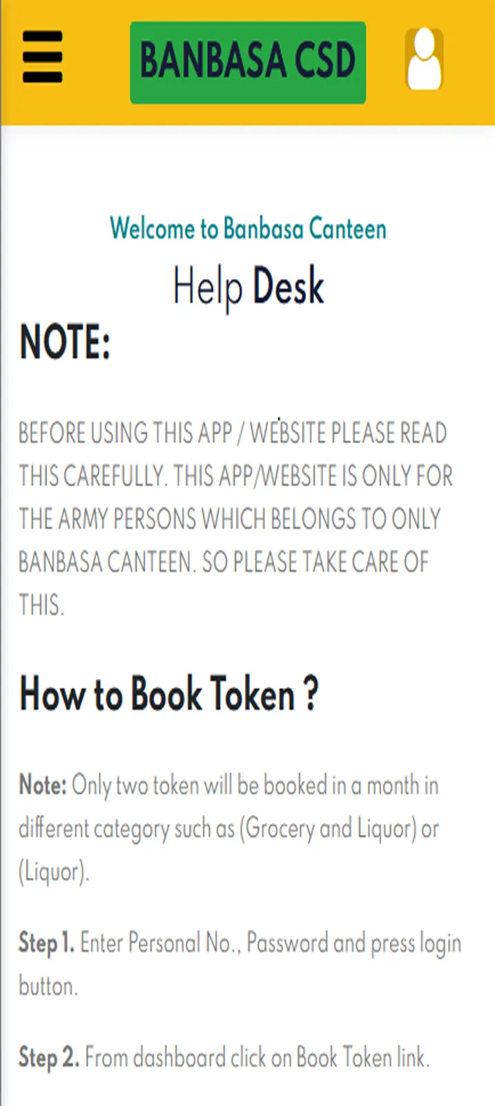 BANBASA CSD- Token Booking App | Indus Appstore | Screenshot