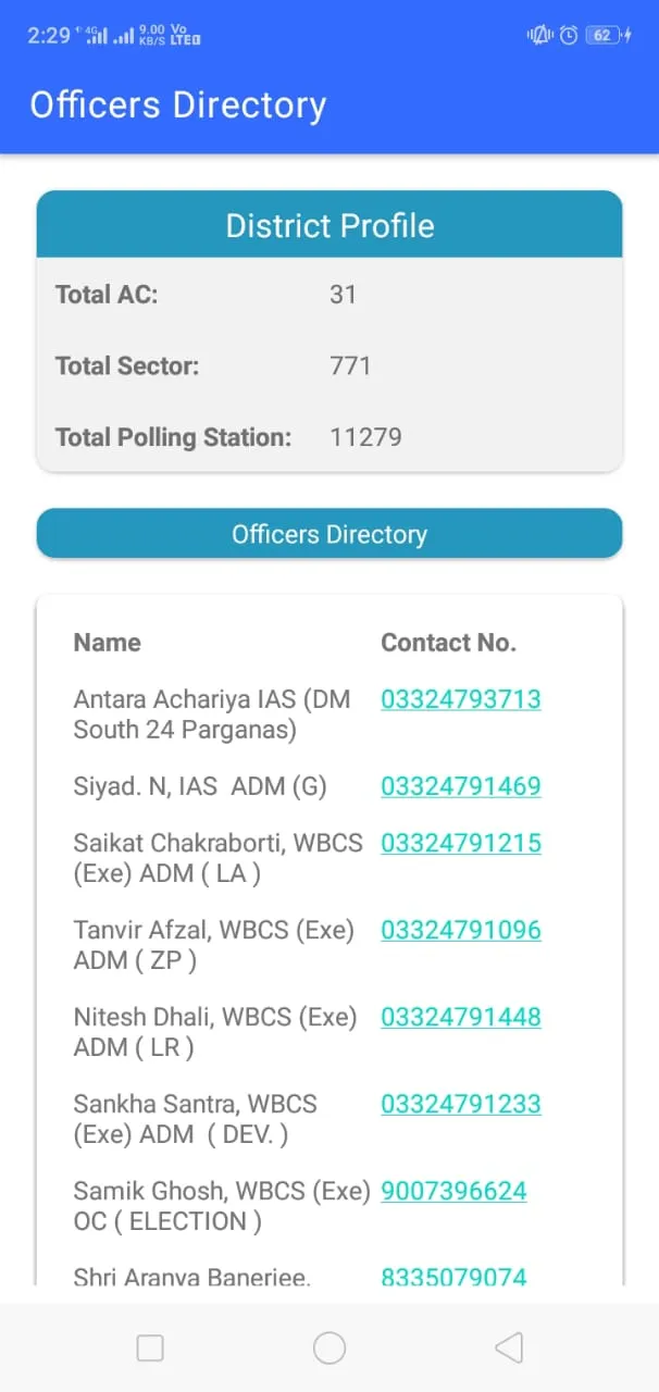 Election App South 24 Parganas | Indus Appstore | Screenshot