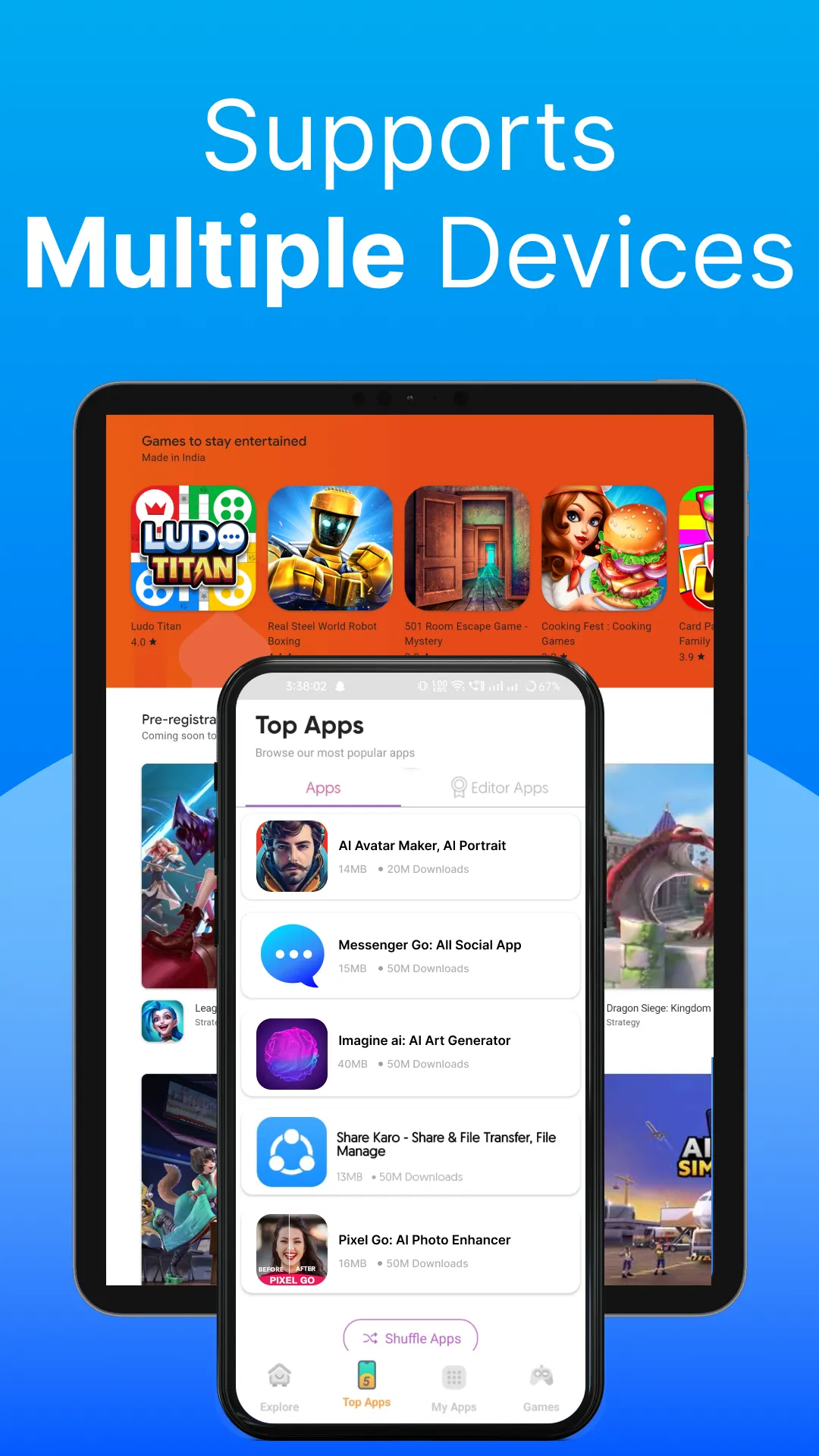 App Hub: Smart App Guide | Indus Appstore | Screenshot