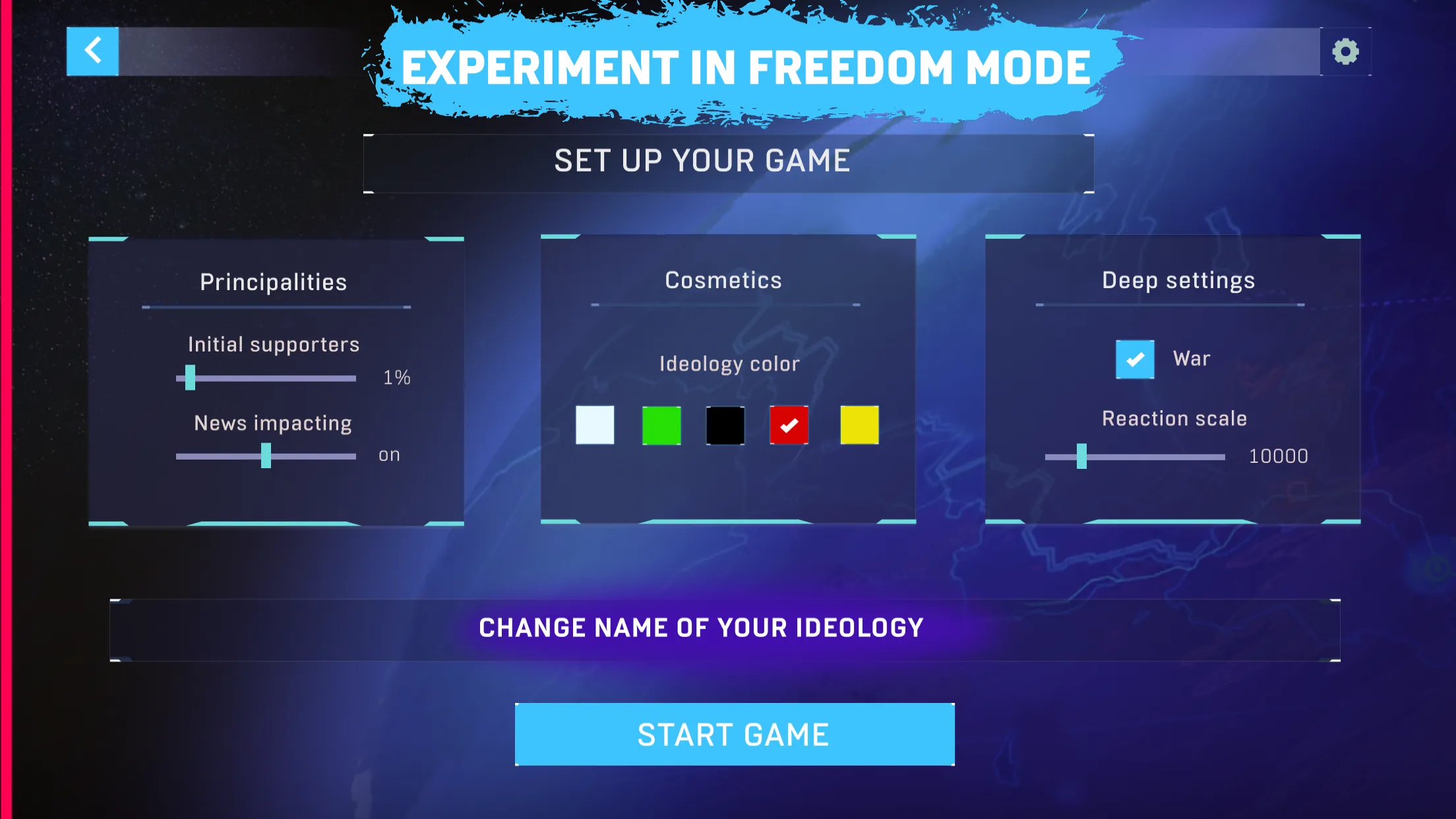 Ideology Rush - Political game | Indus Appstore | Screenshot