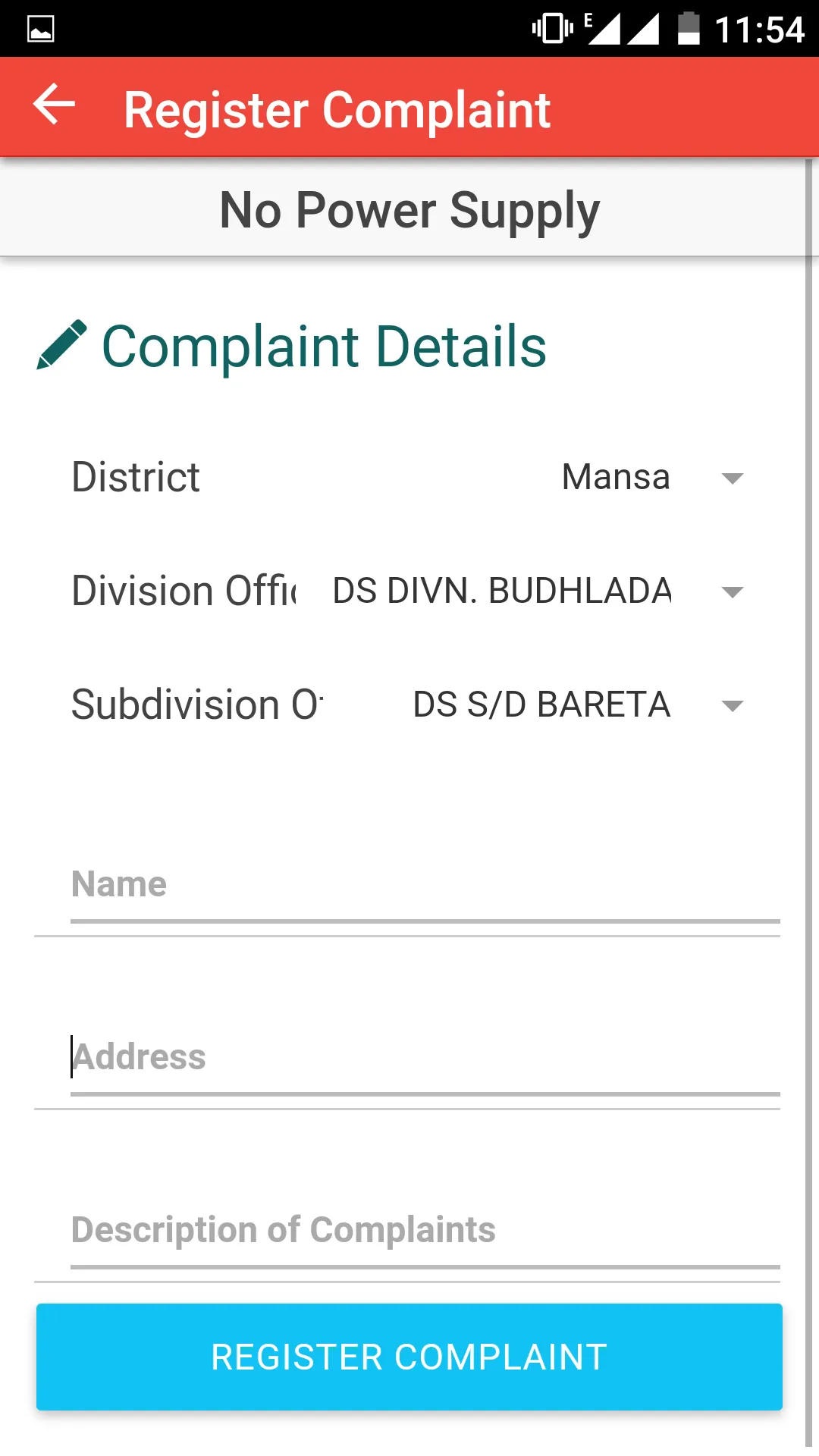 PSPCL Consumer Services | Indus Appstore | Screenshot