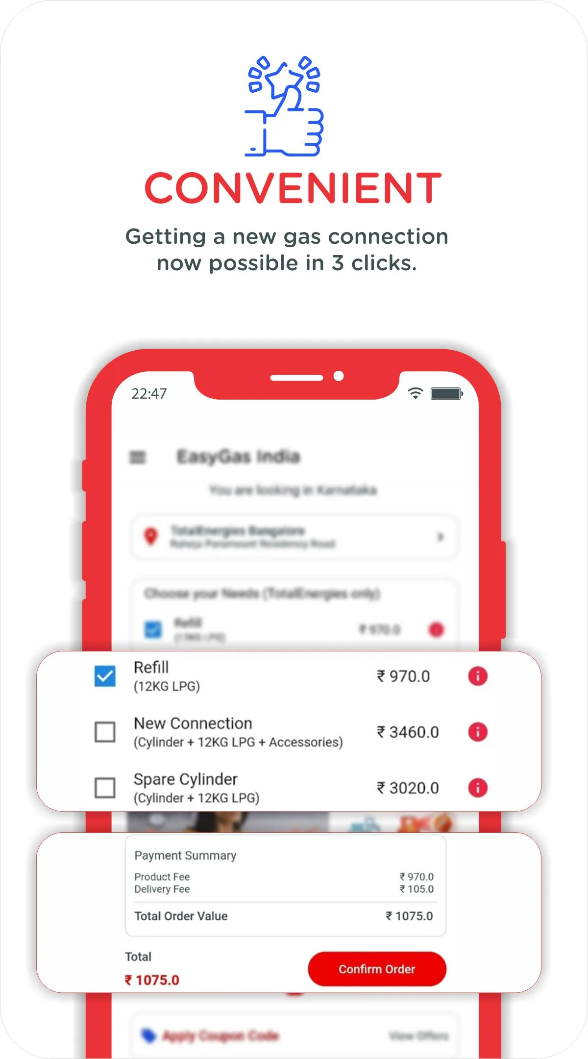 Easygas India - Gas Booking | Indus Appstore | Screenshot