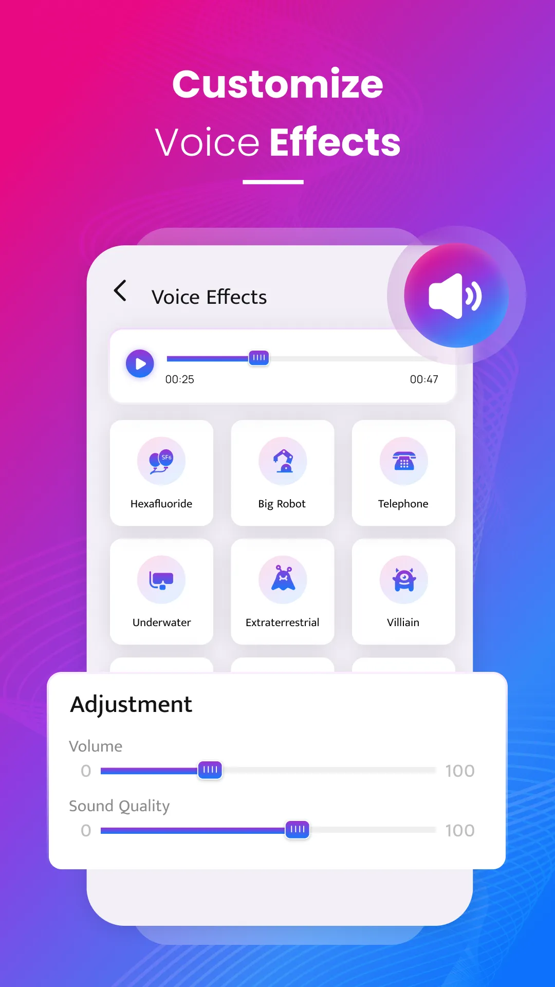 Voice Changer & Sound Effects | Indus Appstore | Screenshot