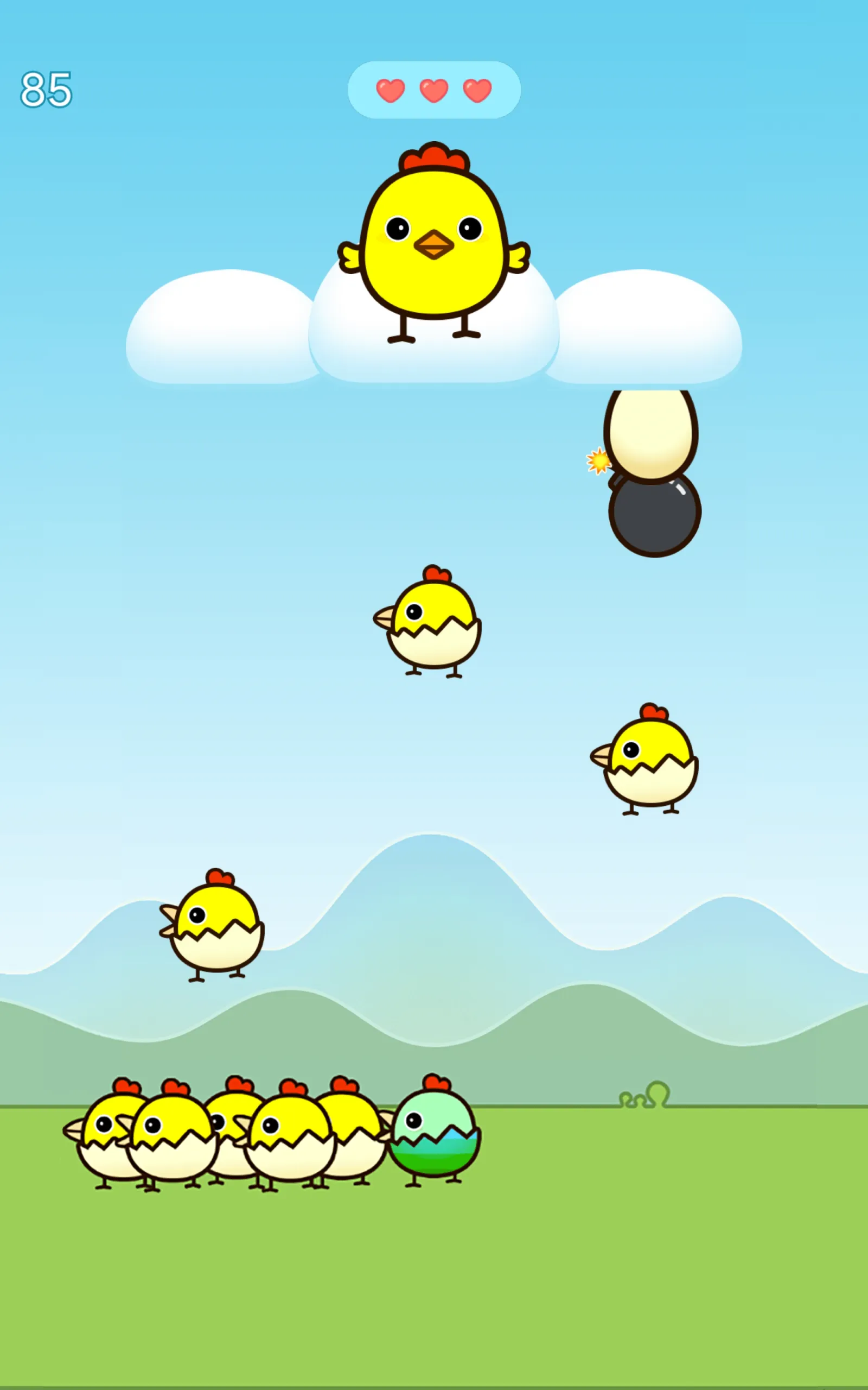 Happy Chicken - Save Eggs | Indus Appstore | Screenshot