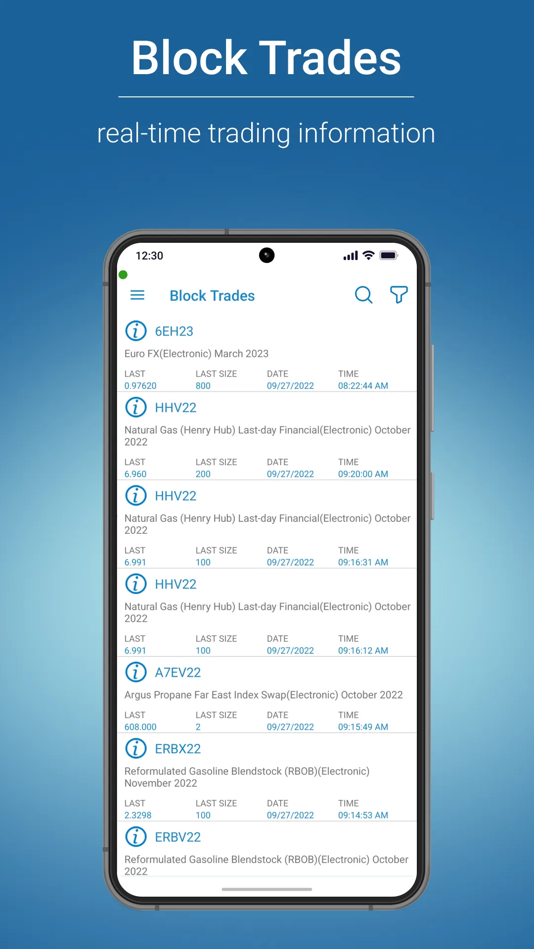CME Group E-quotes | Indus Appstore | Screenshot