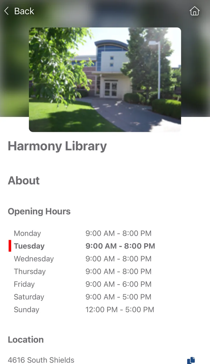 My Poudre Libraries App | Indus Appstore | Screenshot