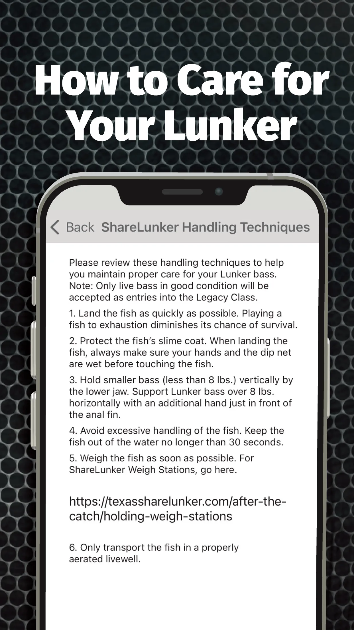 ShareLunker: TX Bass Fishing | Indus Appstore | Screenshot