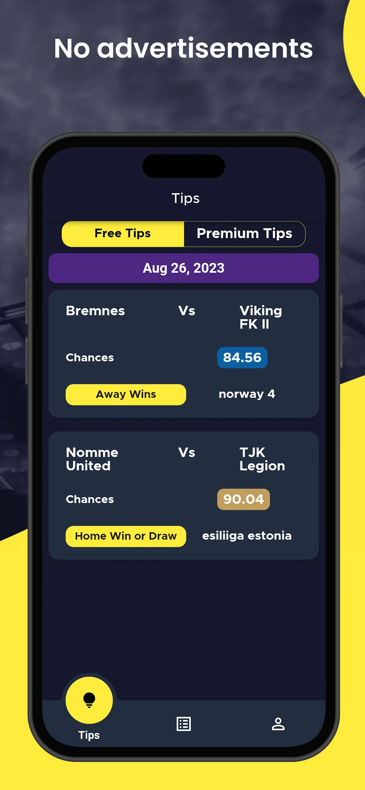 Betting Tips & Odds Prediction | Indus Appstore | Screenshot