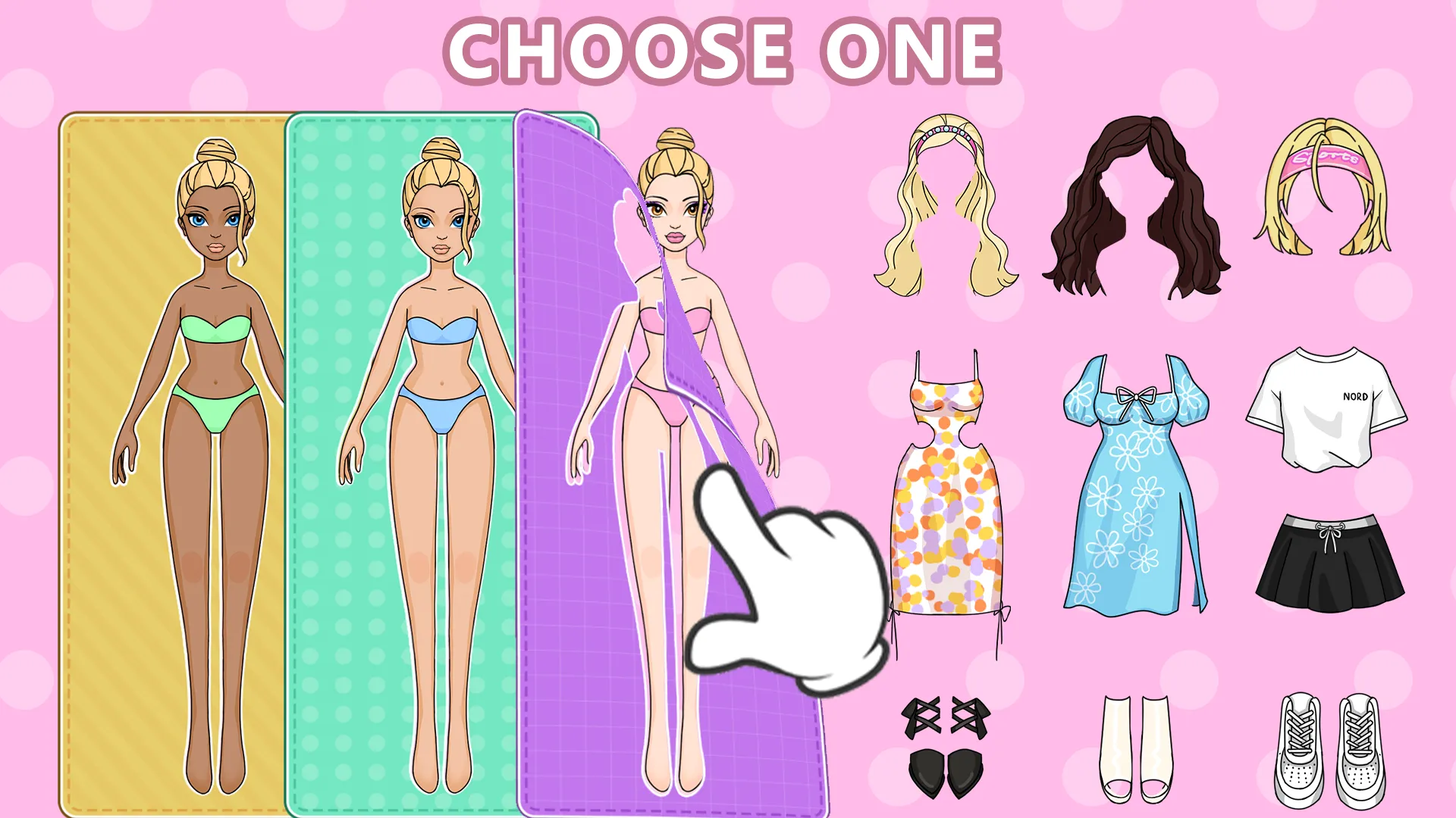 Magic Paper Dolls: Dress Games | Indus Appstore | Screenshot