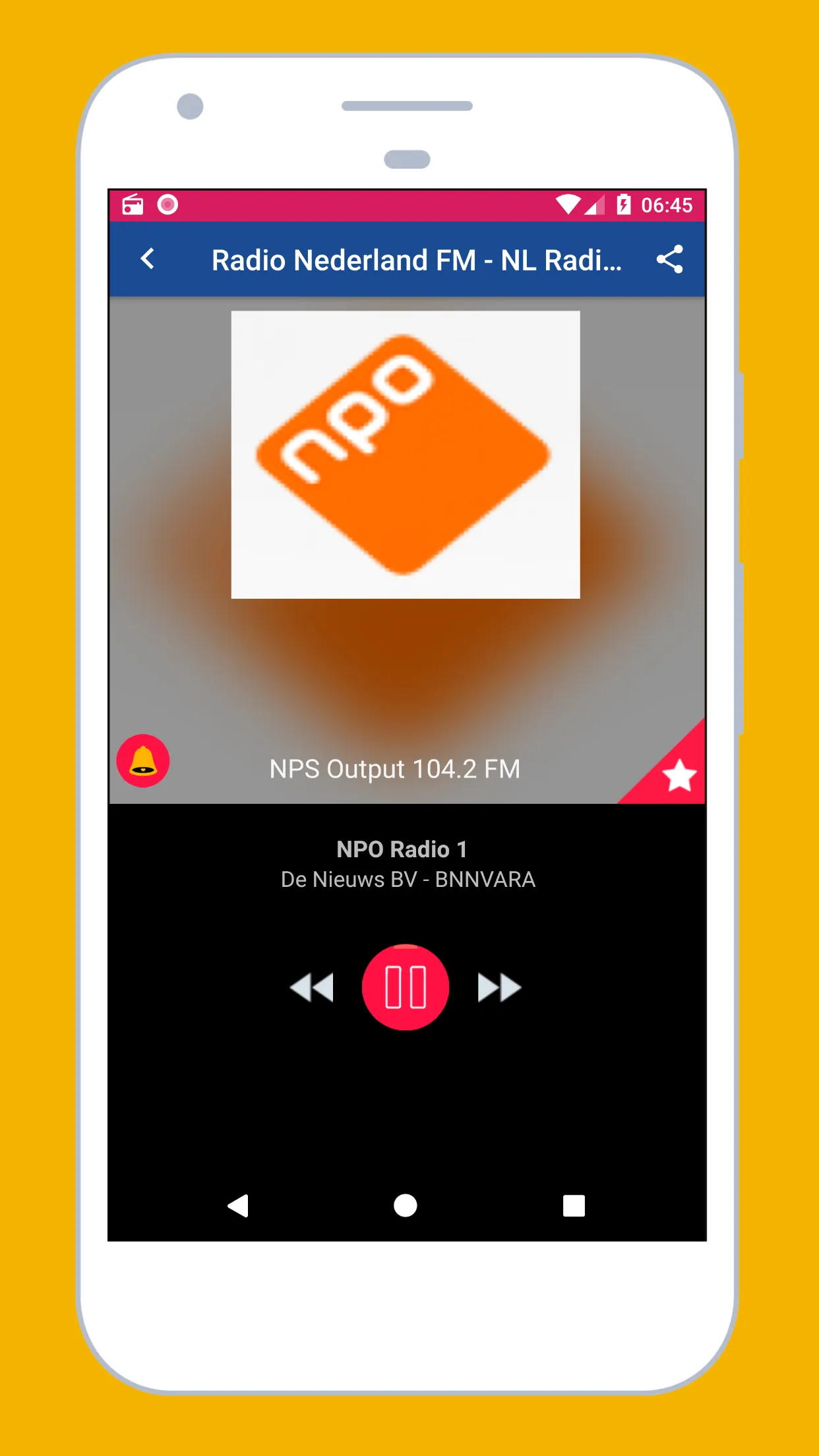 Radio Netherlands: NL Radio FM | Indus Appstore | Screenshot