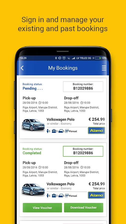 EconomyBookings Car Rental | Indus Appstore | Screenshot