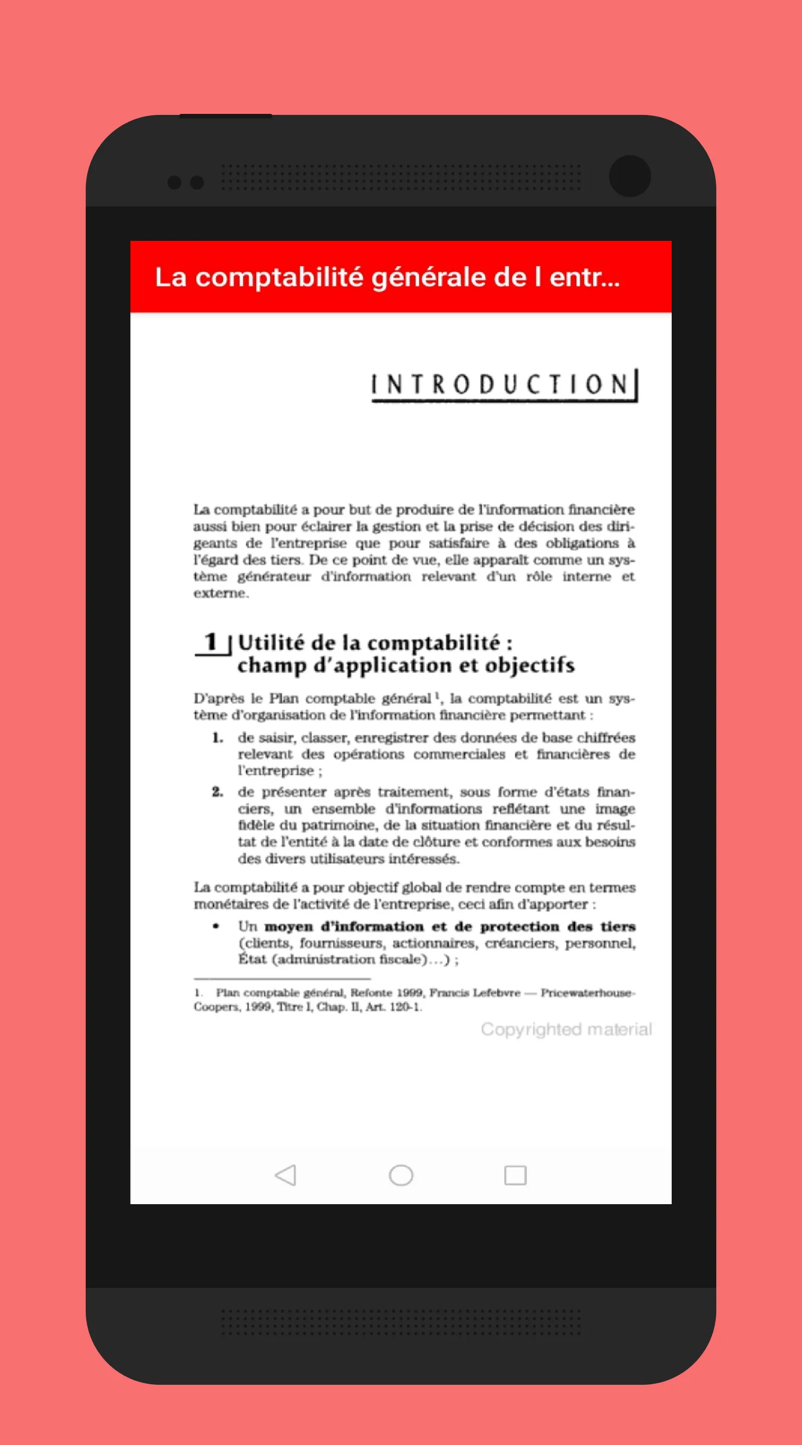 Comptabilité générale d'E/se | Indus Appstore | Screenshot