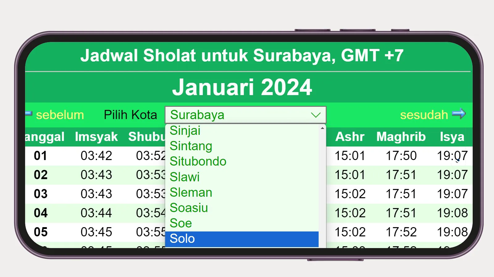 Jadwal Imsakiyah 2024 1445 H | Indus Appstore | Screenshot