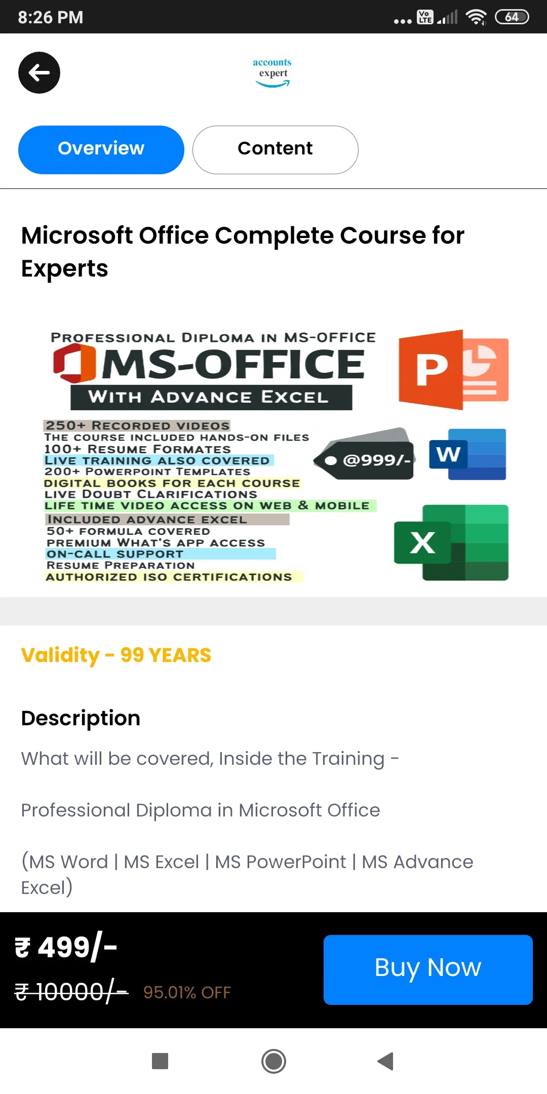 Accounts Expert | Indus Appstore | Screenshot