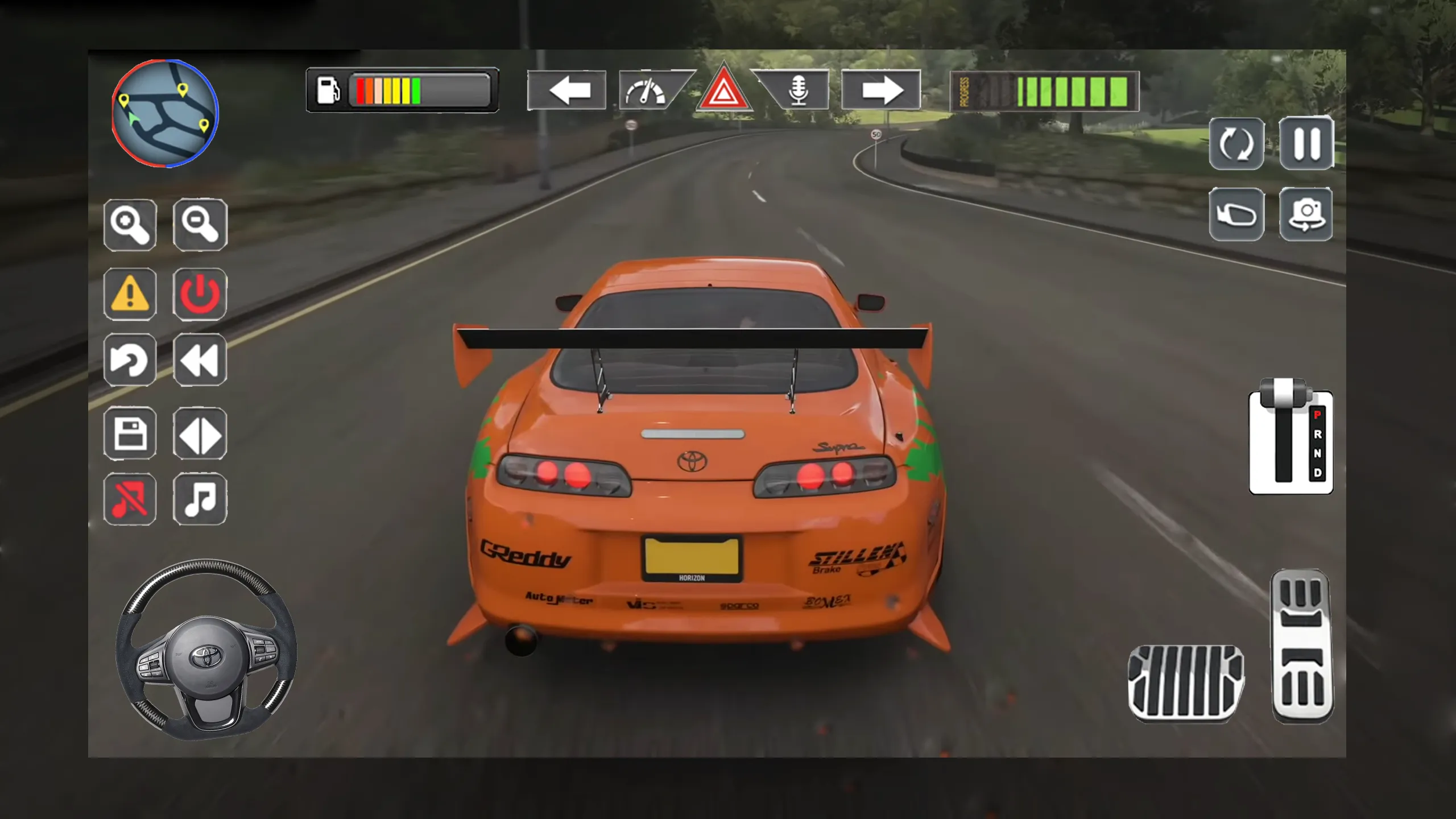 Toyota Supra Game Simulator | Indus Appstore | Screenshot