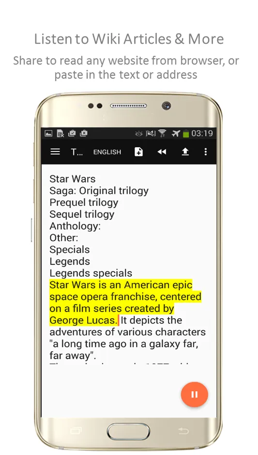 TTSReader Pro - Text To Speech | Indus Appstore | Screenshot