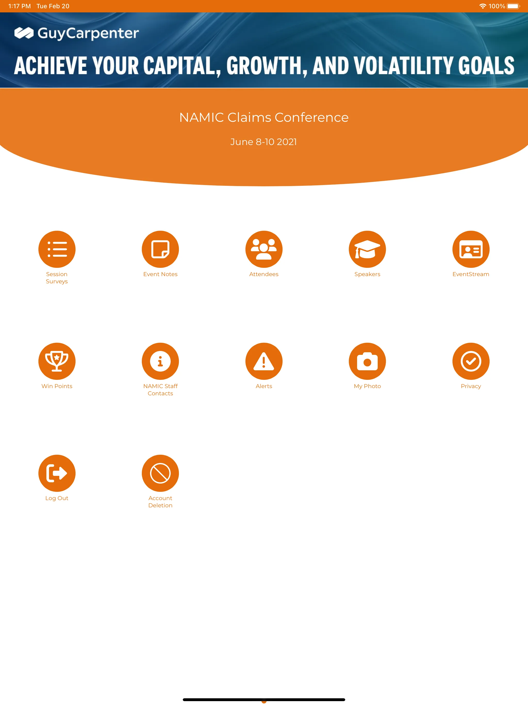 NAMIC Events | Indus Appstore | Screenshot