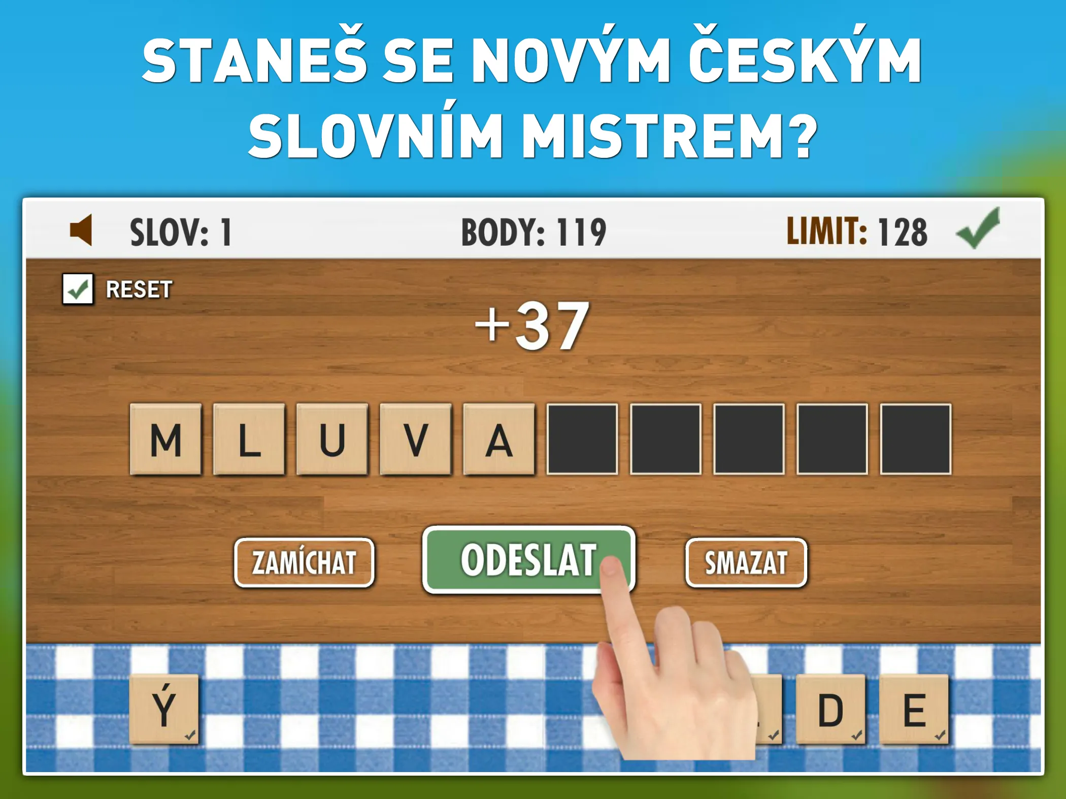 Slovní Mistr - Česká Hra | Indus Appstore | Screenshot